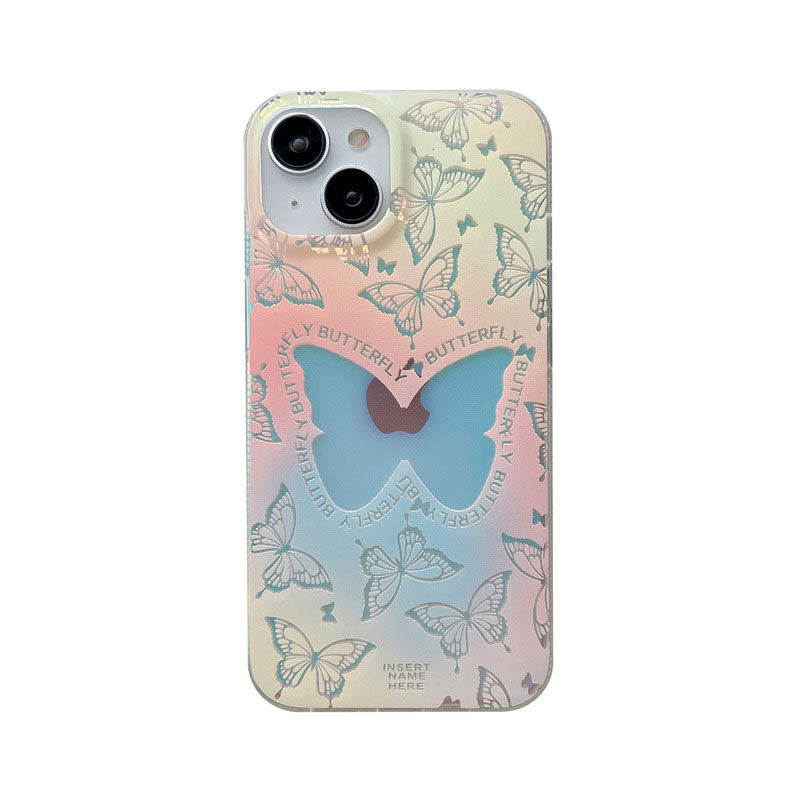 Gradient Butterfly Phone Case