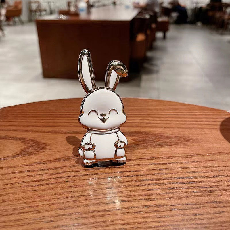 Cartoon Rabbit Back Sticker Phone Holder