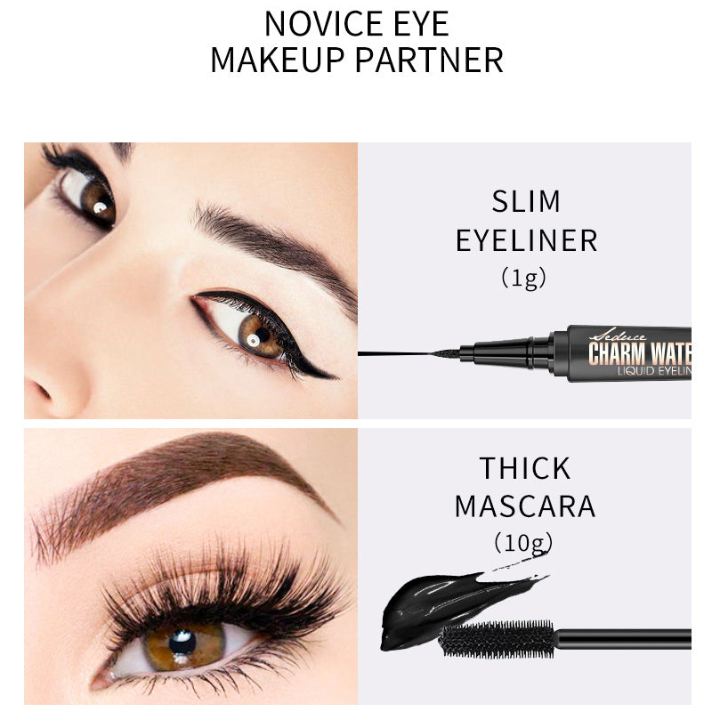 Volumizing Mascara + Eyeliner Set