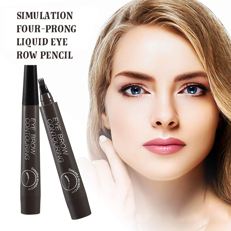 Simulation Four-prong Liquid Eyebrow Pencil