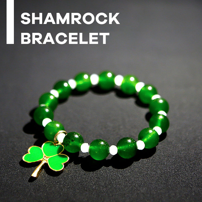 St. Patrick's Day Shamrock Bracelet