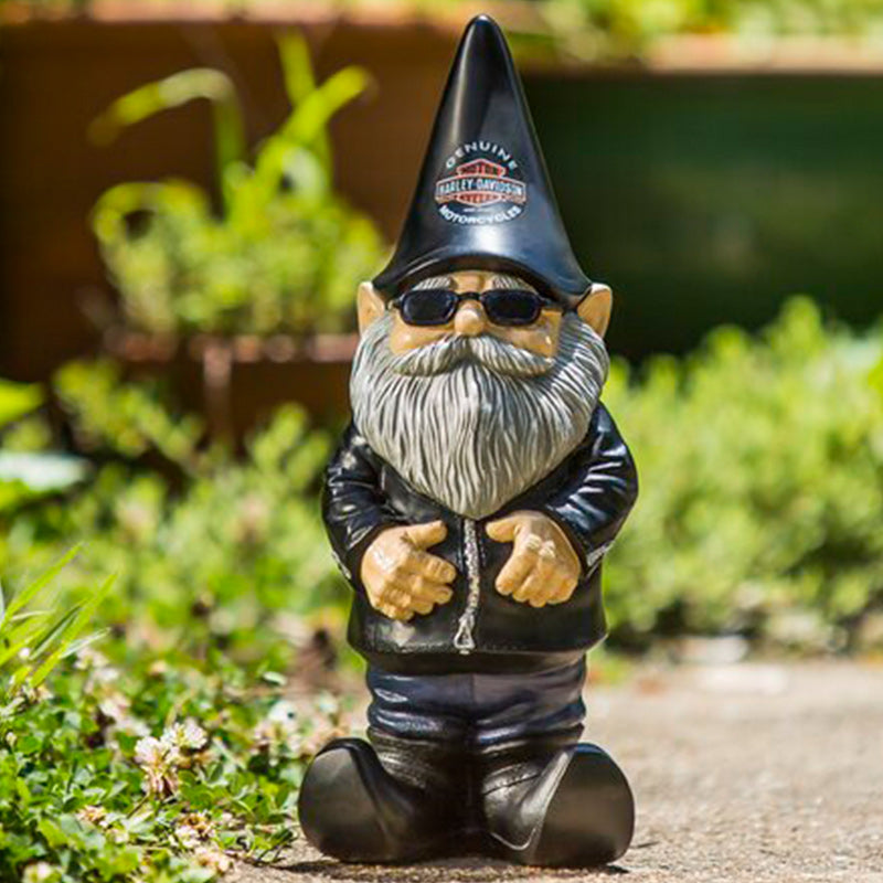 The Harley-Davidson Gnome Statue