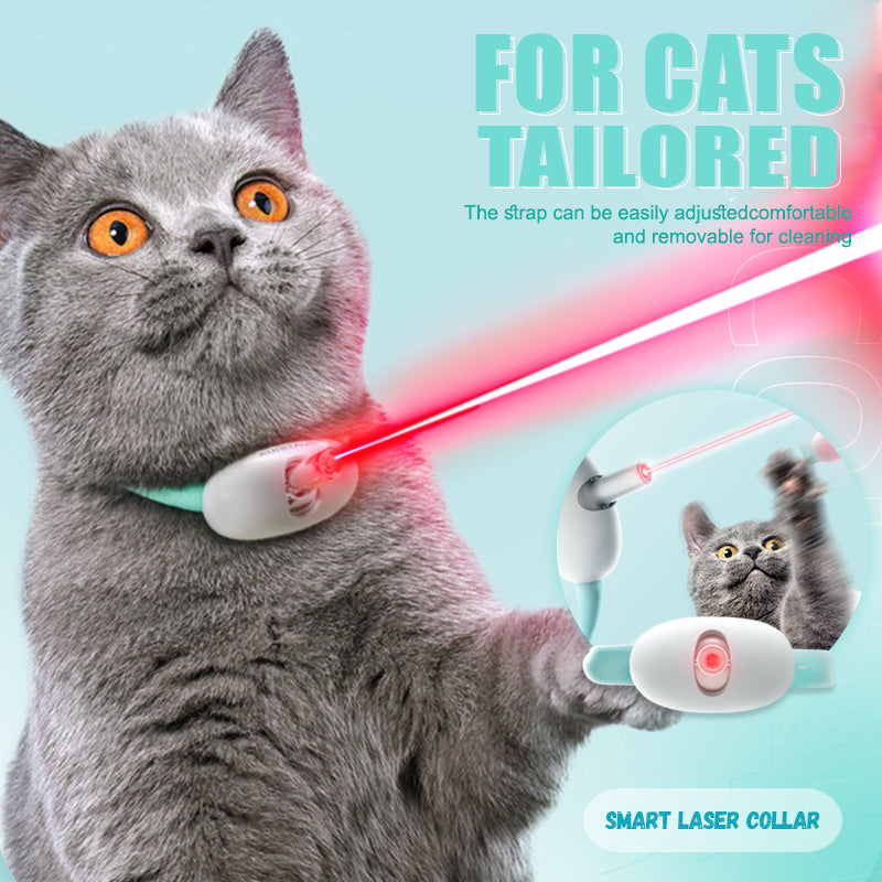 Smart Laser Cat Collar Laser Funny Cat Toy