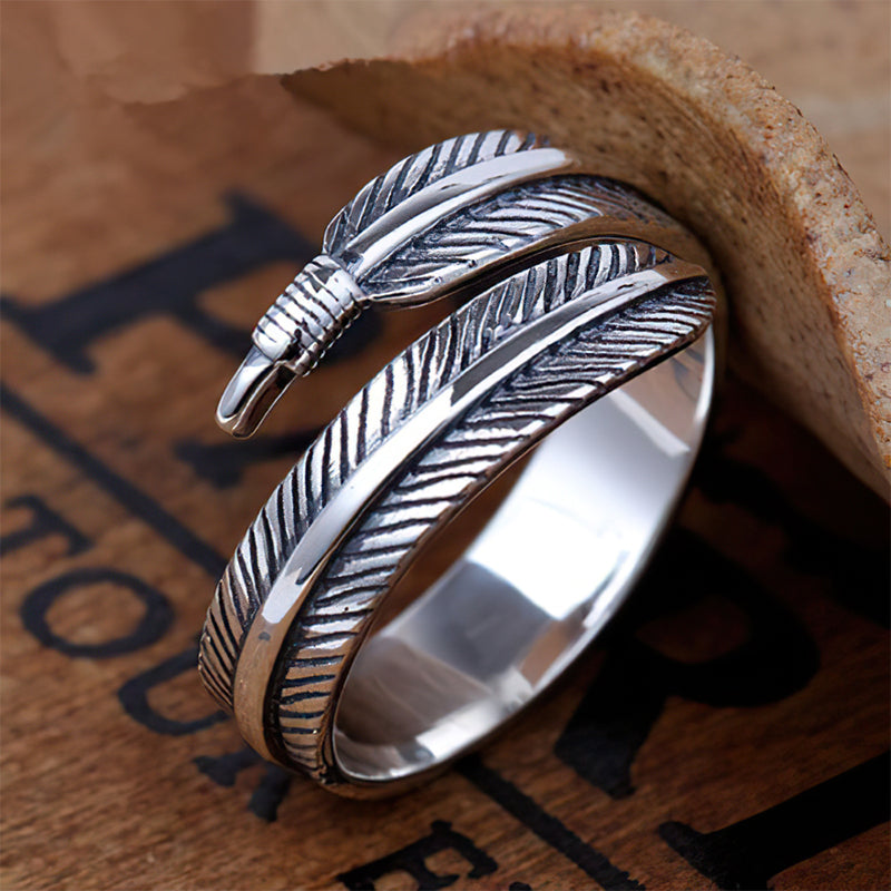 Folbom - Feather Adjustable Ring