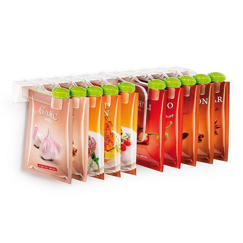 Seasoning Bag Storage Rack