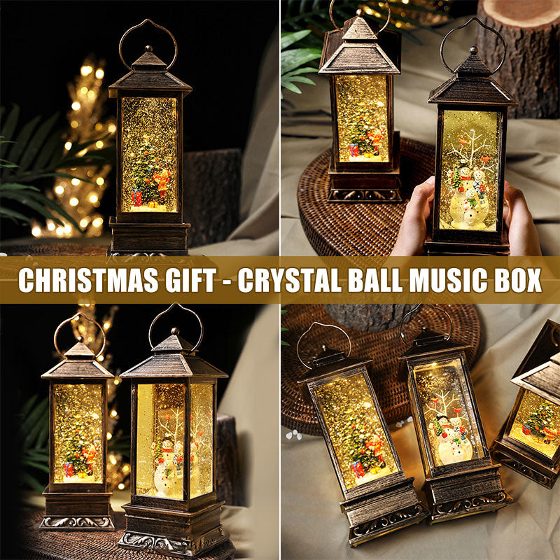 🎁Christmas Gift - Crystal Ball Music Box