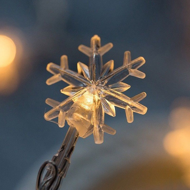 Snow Lantern String Christmas Decoration