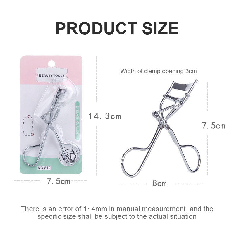 Portable Push Eyelash Curler