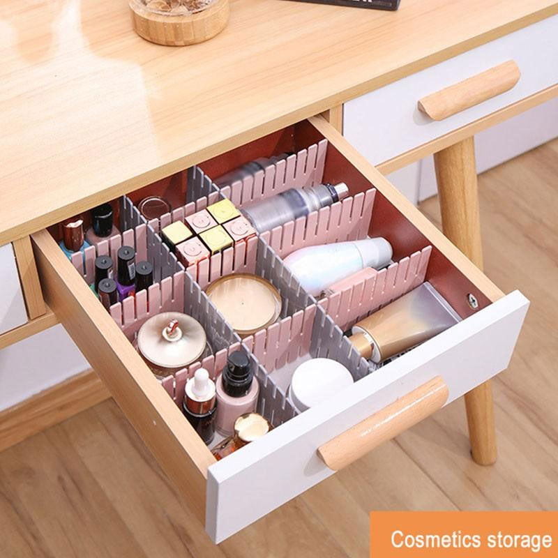 4 Pcs Grid Drawer Divider