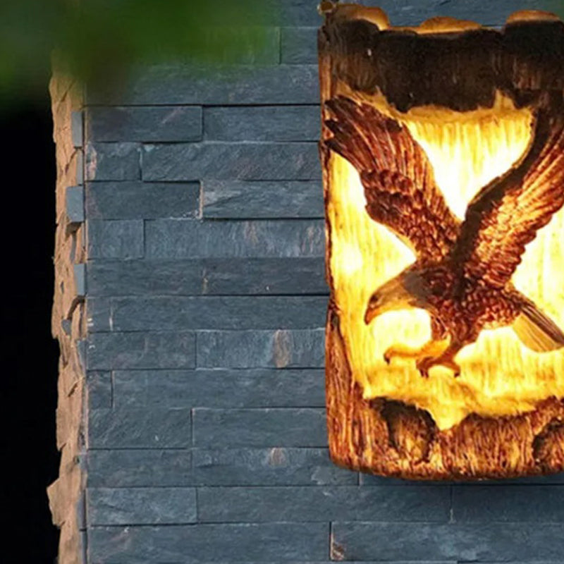 Eagle Figurine Gift Solar Lamp