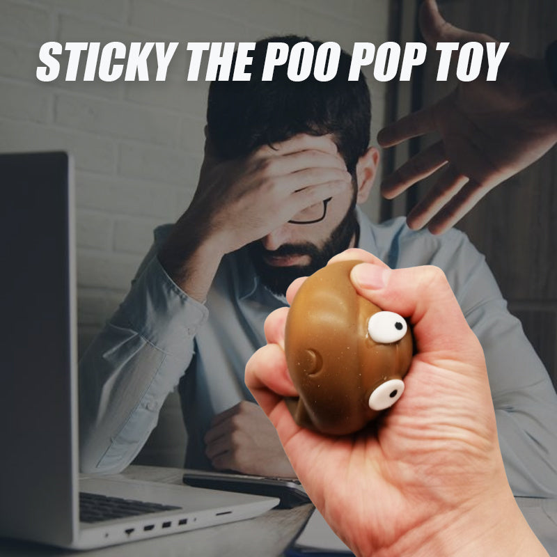 Sticky The Poo Pop Toy