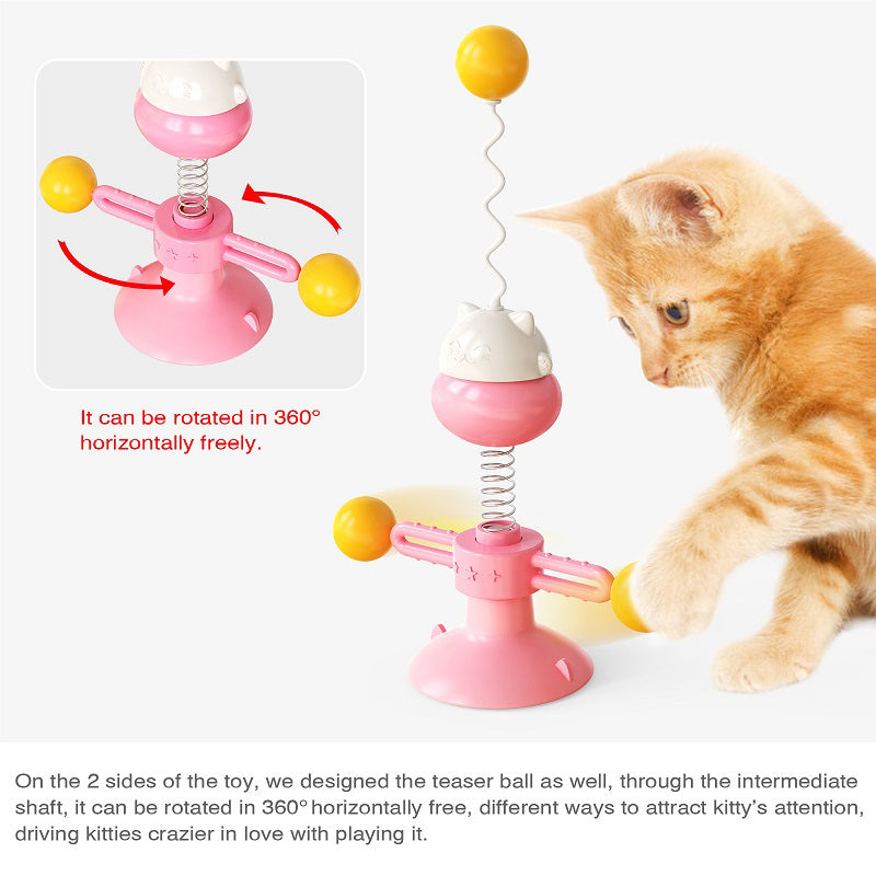 🐱Windmill Interactive Cat Toy