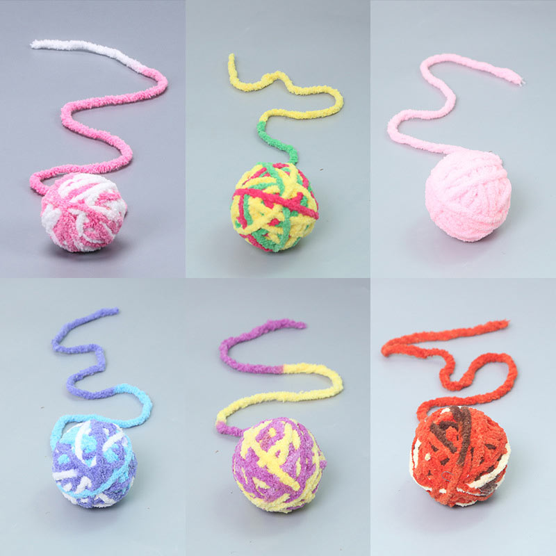 Pet Bell Color Yarn Ball