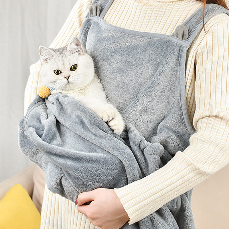 Non-stick Cat Hugging Apron