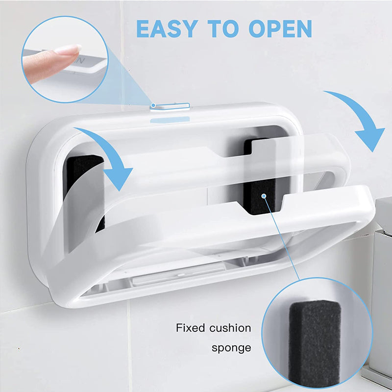 Hole-free Wall-mounted Waterproof Mobile Phone Holder