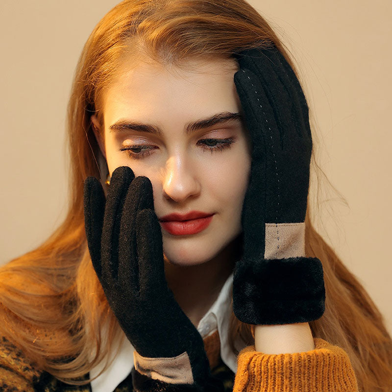 Cold Weather Touch Screen Cashmere Gloves