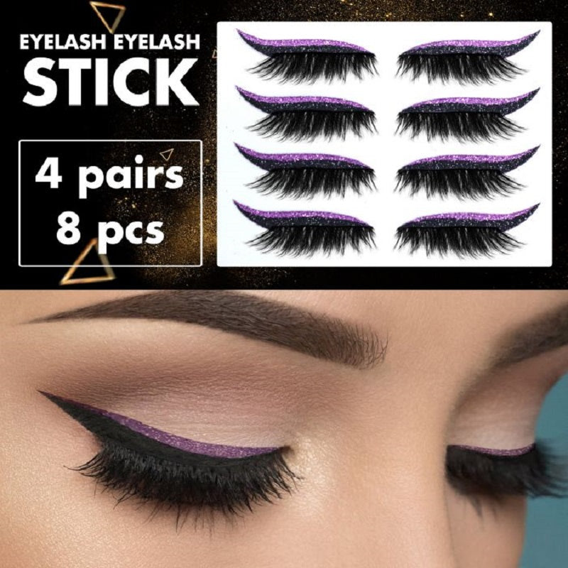 Reusable Eyeliner And Eyelash Stickers