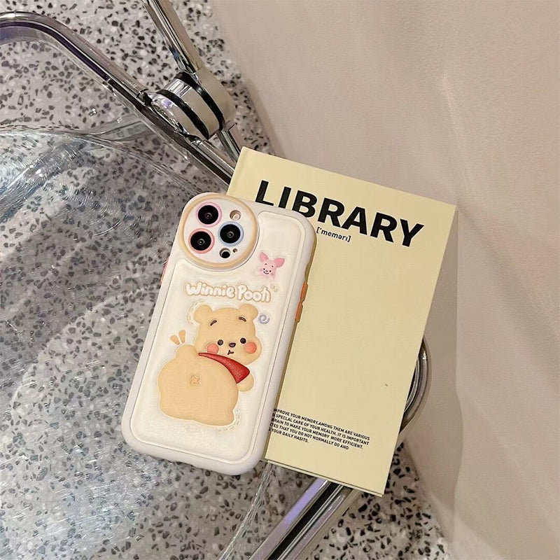 Cartoon Cute Butt Winnie The Pooh Phone Case