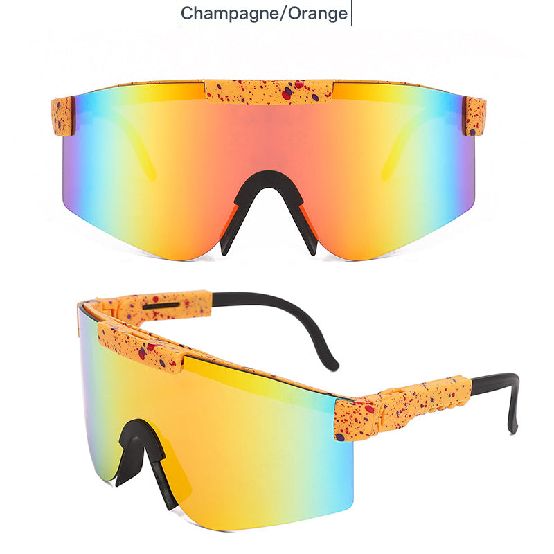 Color Film Sunglasses Windproof Sunglasses