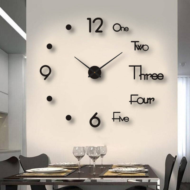 Luminous Wall Clock Wall Sticker