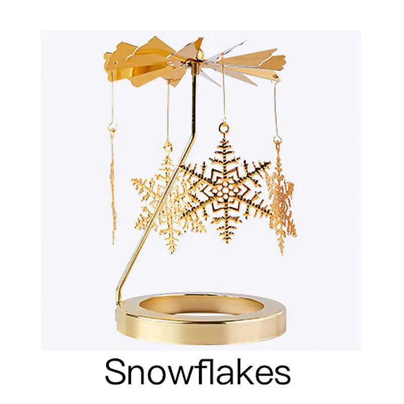 Snowflake Candle Carousel