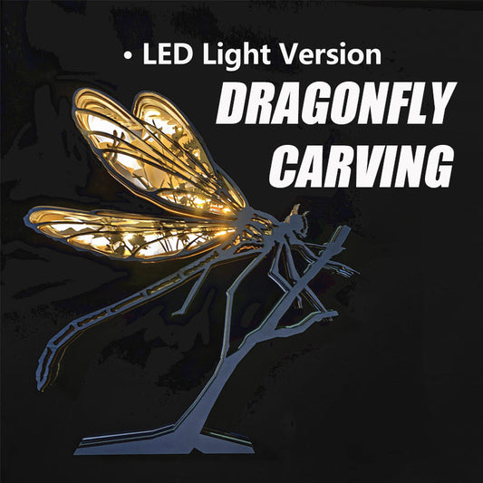 New Arrivals✨-Dragonfly Carving Handcraft Gift