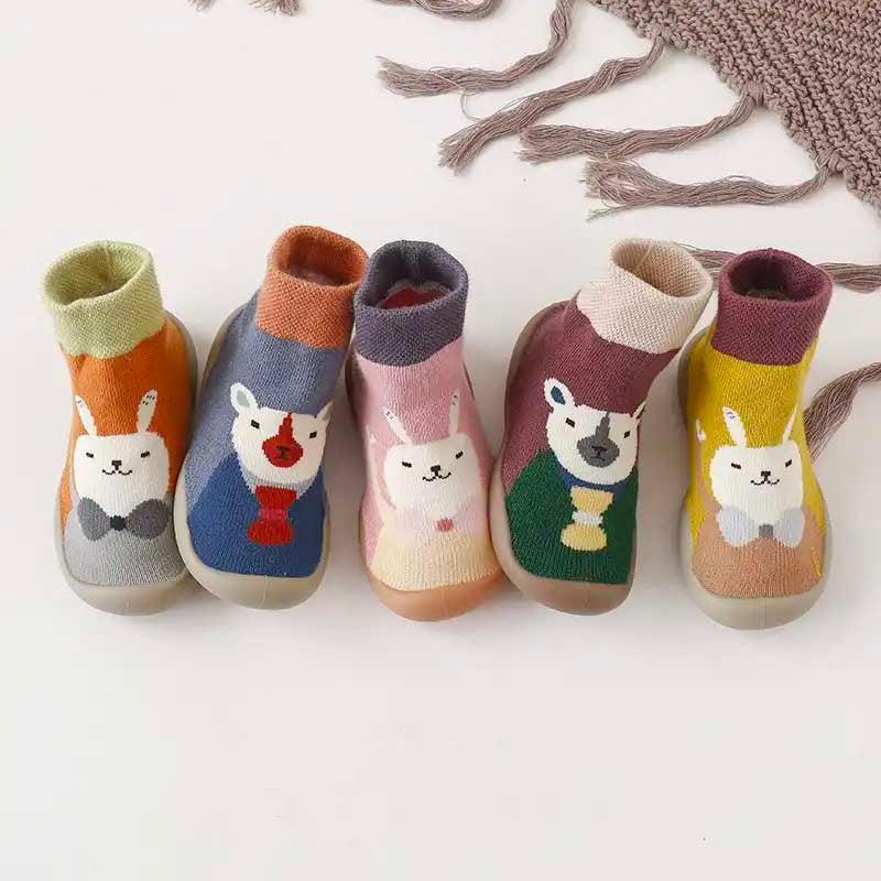 New Autumn And Winter Cartoon Sock Shoes