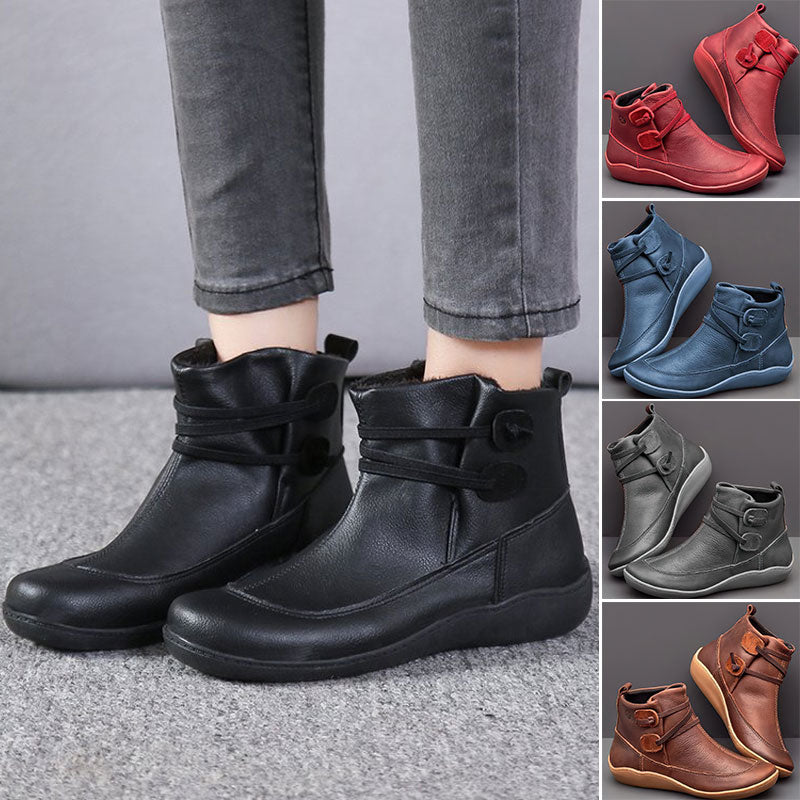 Women's Vintage Casual Short Ankle Boots