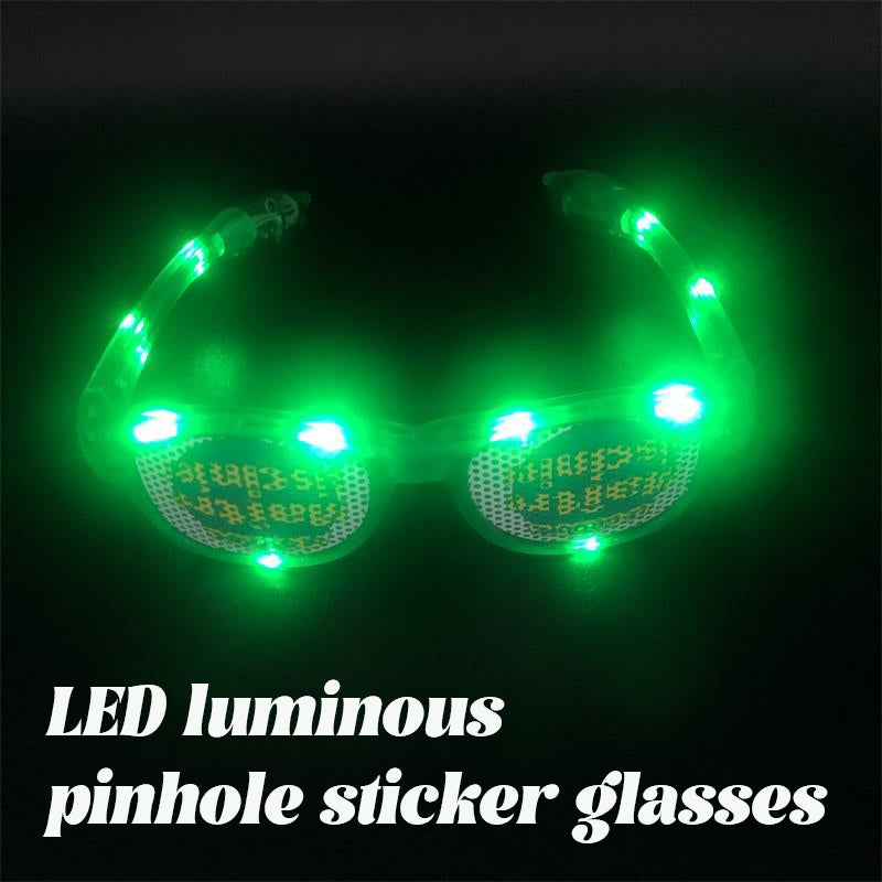 St. Patrick's Day LED Light Up Glasses