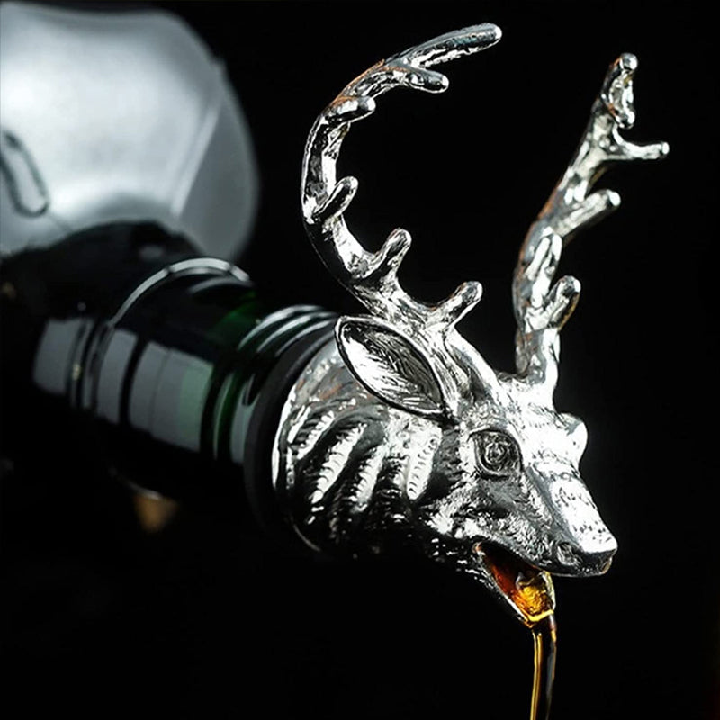 Aluminum Alloy Deer Head Wine Mouth