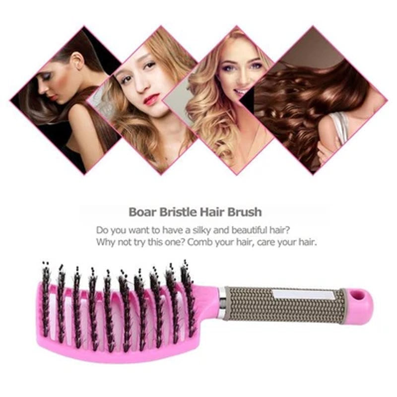 Bristle Nylon Hairbrush 🔥BUY 1 GET 1 FREE🔥