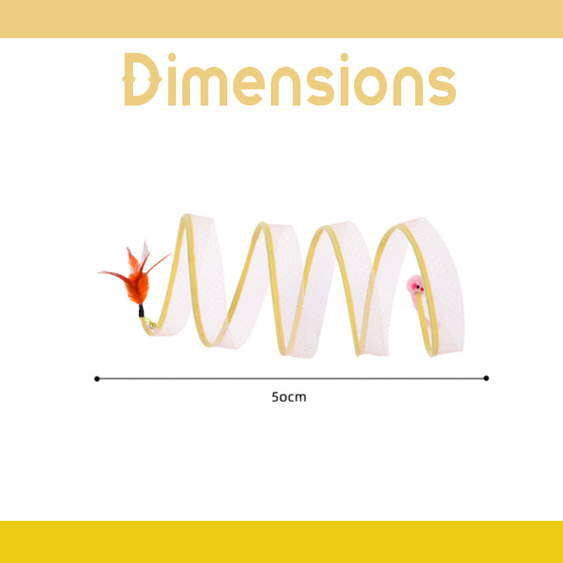 S-Type Cat Tunnel Toy