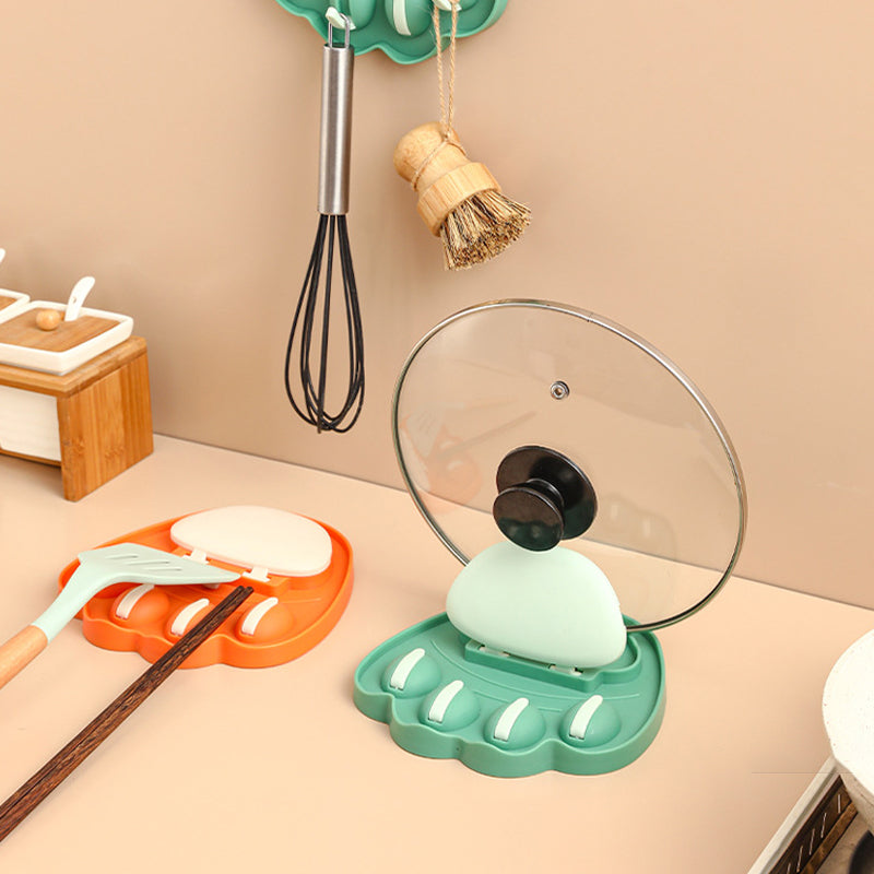 Multifunctional Cat Claw Pot Lid Rack Hook