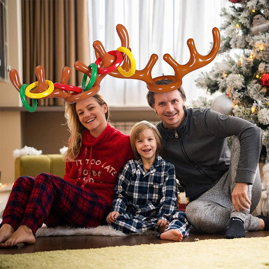 🎄Christmas Antler Ring Toss Game