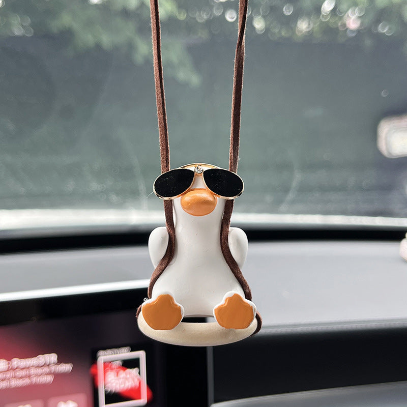 Car Swing Duck Pendant