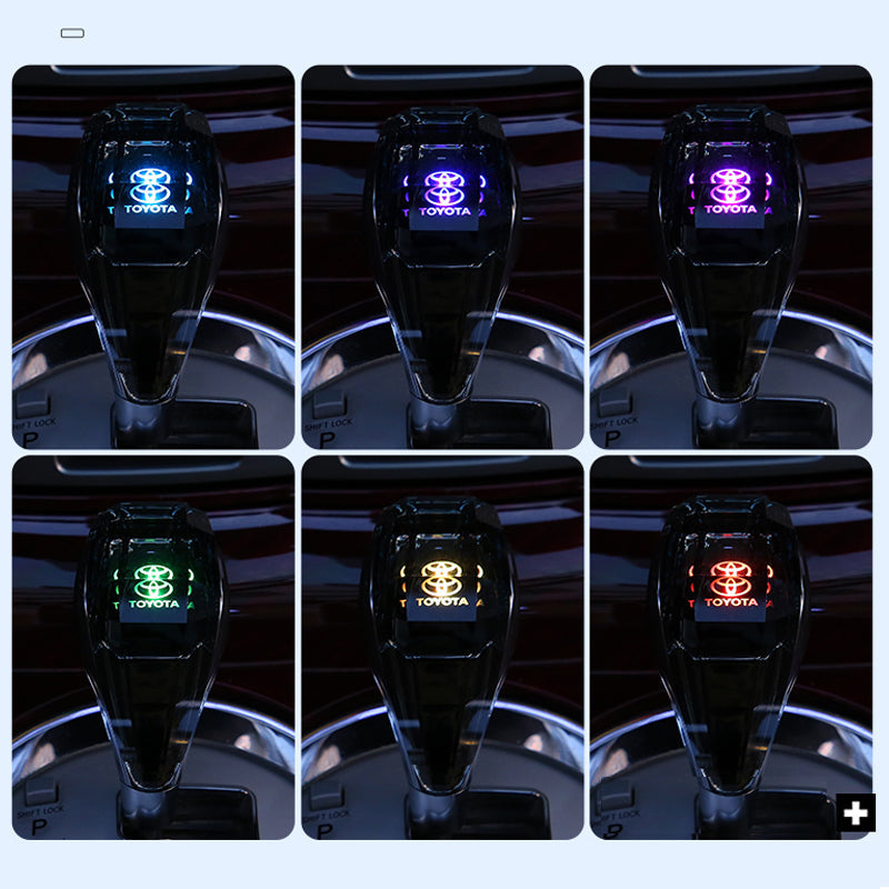 LED Crystal Gear Lever Head for Automobile Refitting