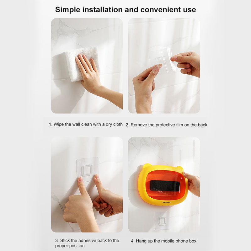 Waterproof Phone Case in Bathroom