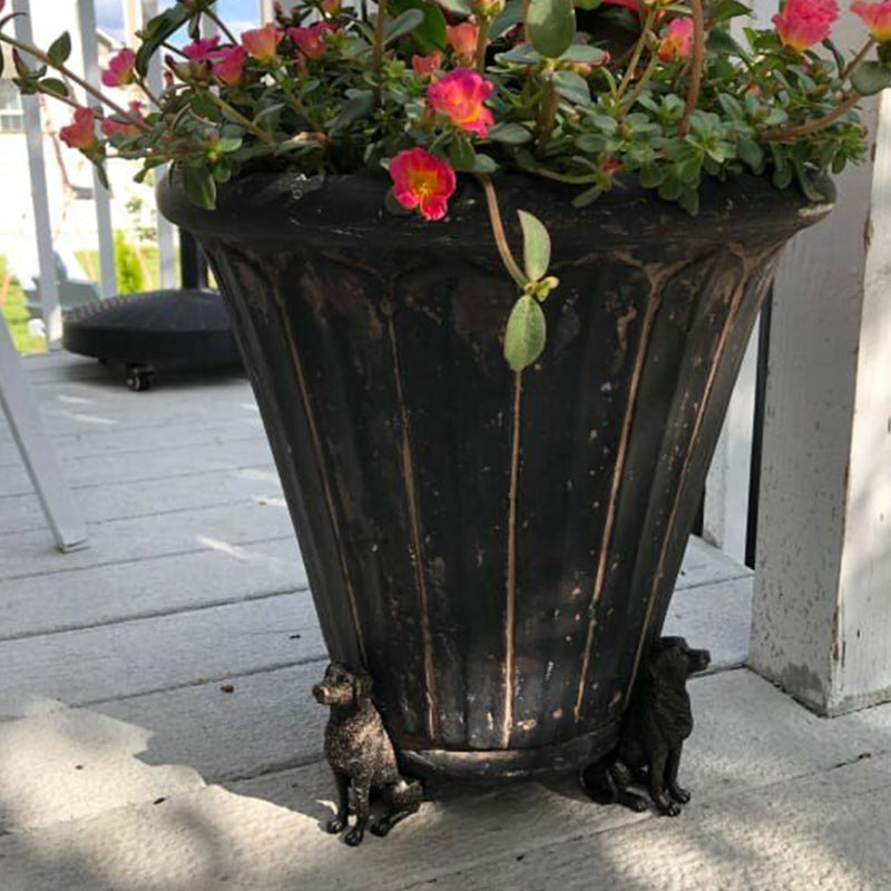 Labrador Retrievers Decorative Feet for Planters