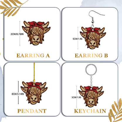 Yak Earrings Earrings