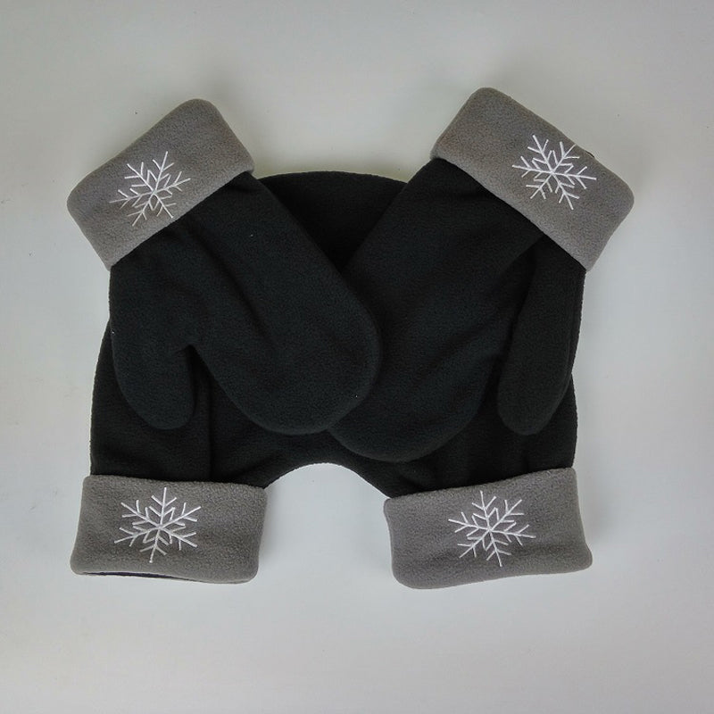 Polar Fleece Double Layer Hand Gloves