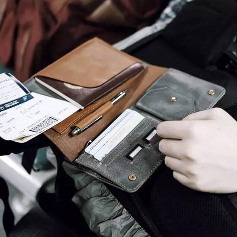 RFID Blocking Leather Card Wallet