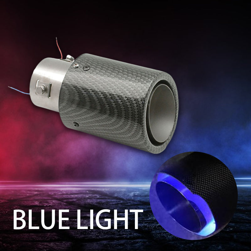 Automobile Tail Nozzle Flame Light-emitting Tube LED Light