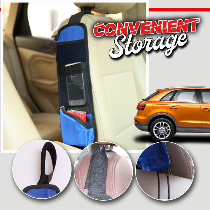 Side Car Seat Storage Pocket