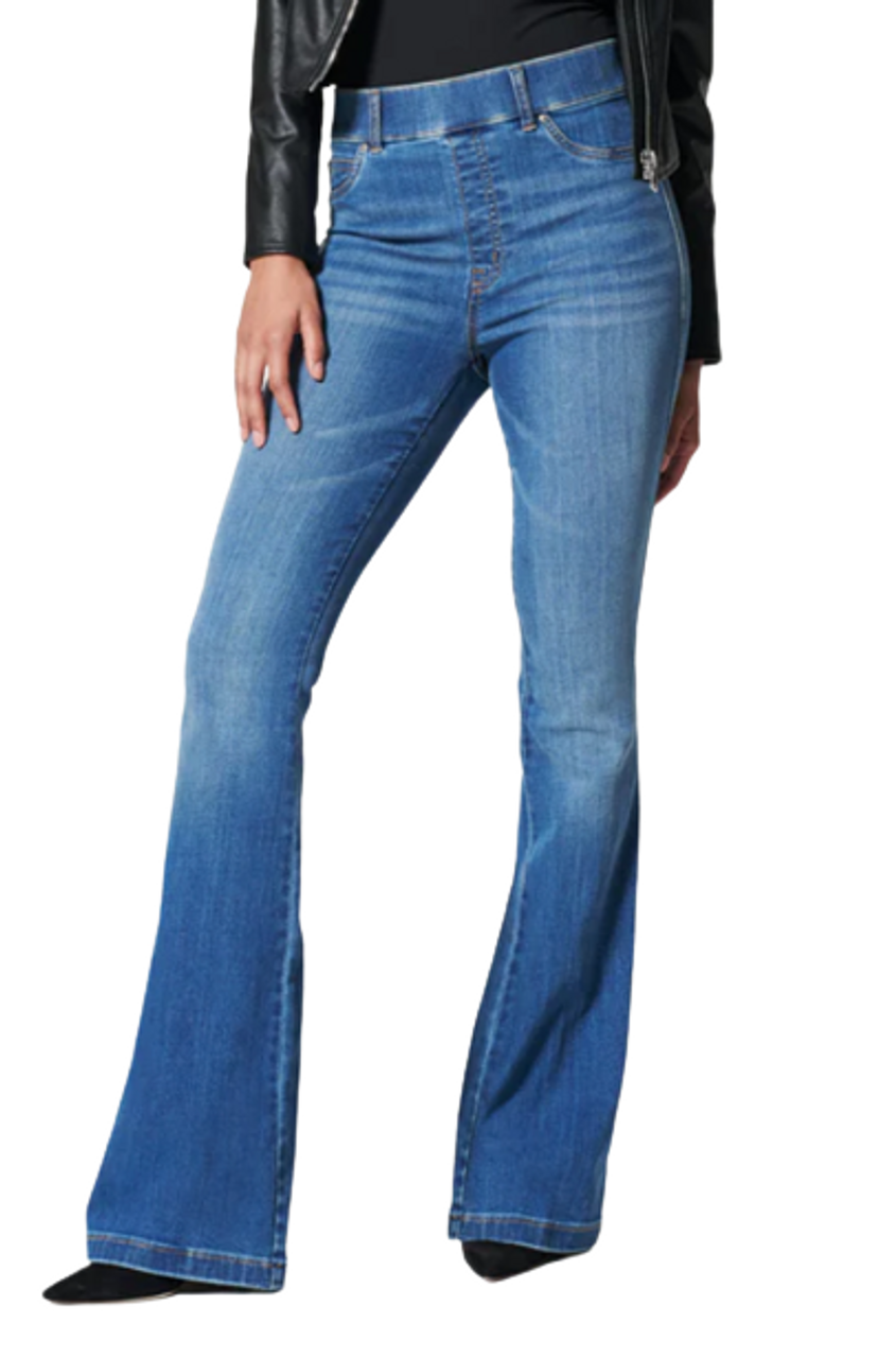 Women's No-Button Stretch Flare Jeans (Buy 2 Free Shipping)