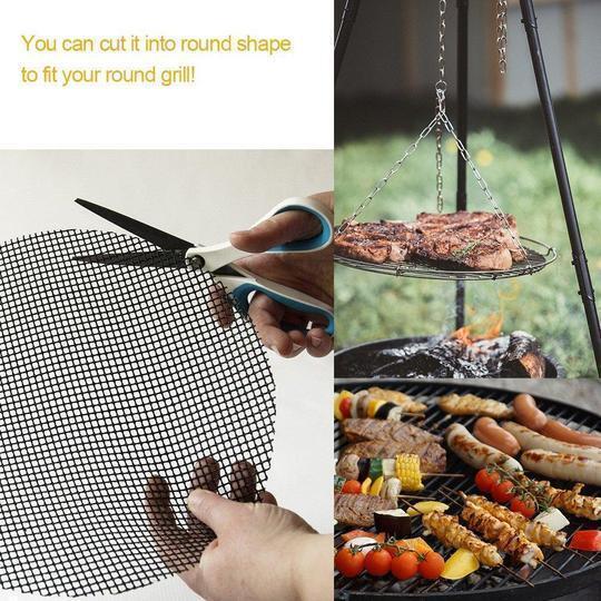 Non-stick BBQ Grill Mesh Mat - 50% OFF TODAY