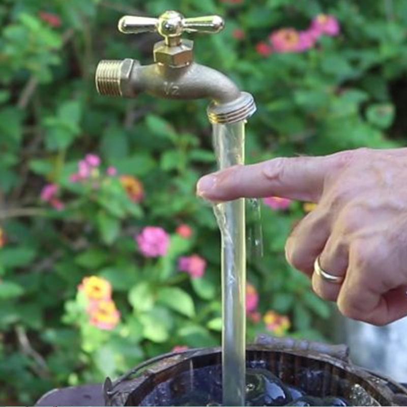 Invisible Flowing Spout Watering Can Fountain - Yard Art Decor