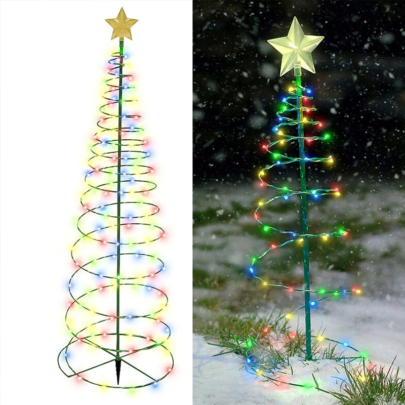 🎄CHRISTMAS SALE 50% OFF🎄 Solar Metal LED Christmas Tree Decoration String Lights