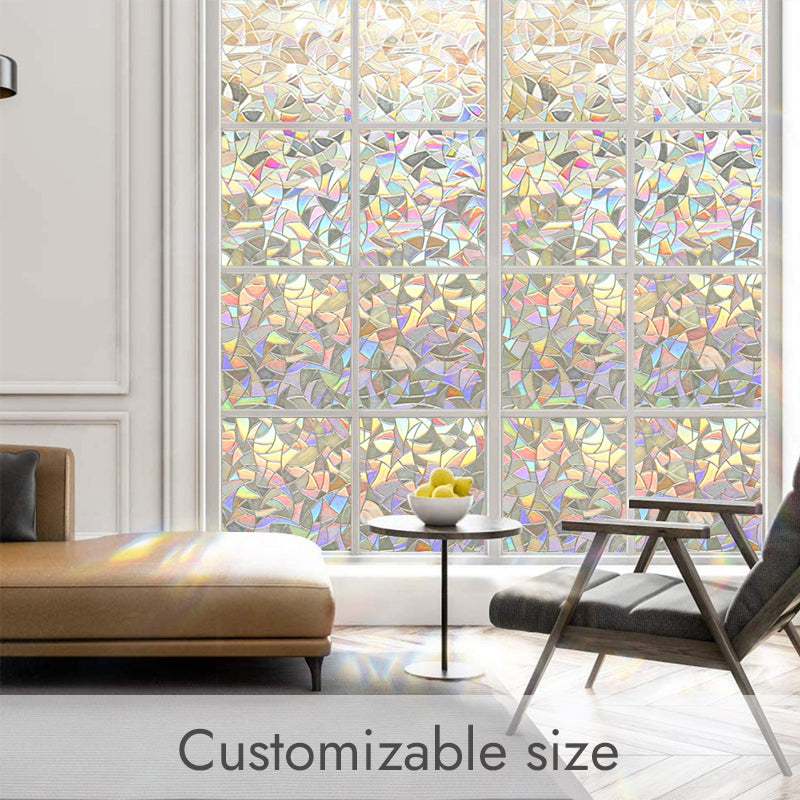 Colorful Glue-free Electrostatic Glass Film