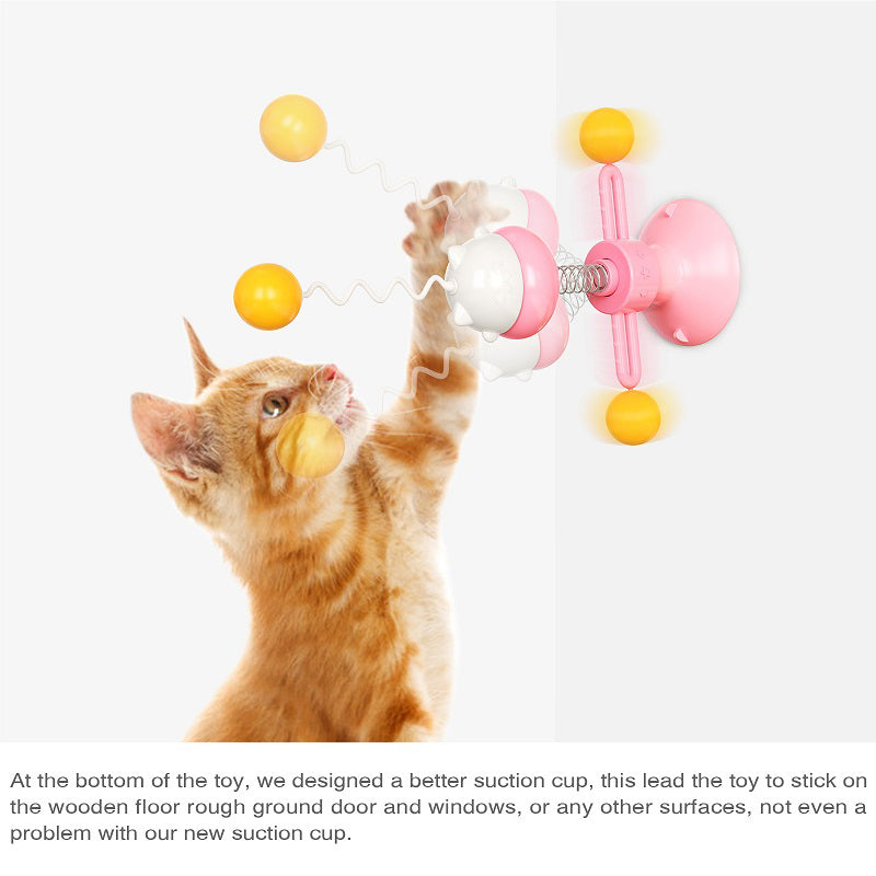 🐱Windmill Interactive Cat Toy