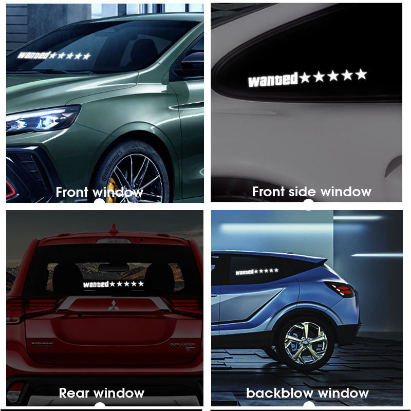 New El Luminous Car Sticker Car Luminous Decoration